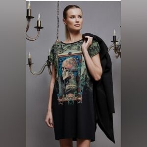 Medicine Castle Legends Skull T Dress, VGUC, Size S
